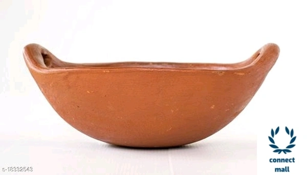Craftsman  clay Pottery  - Brown, Clau, 3 pieces
