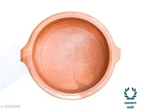 Craftsman  clay Pottery  - Brown, Clau, 3 pieces