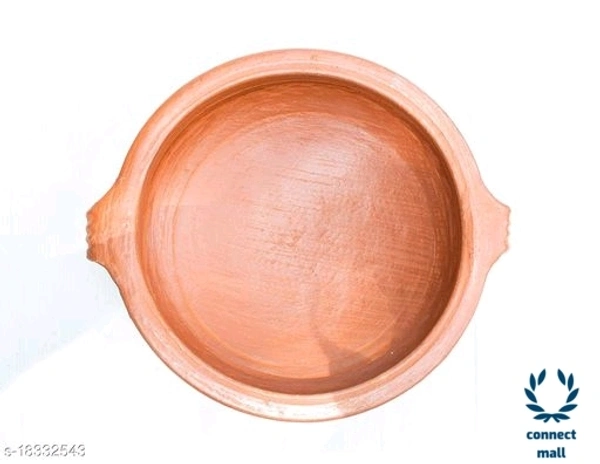 Craftsman  clay Pottery  - Brown, Clau, 3 pieces