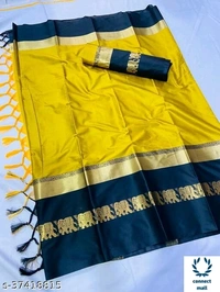 Graceful Silk Sarees  - Cream & Maroon, Silk, Pattern Wooven, Saree length size5.5, Blouse Length Size 0.5 m
