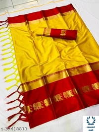 Graceful Silk Sarees  - Cream & Maroon, Silk, Pattern Wooven, Saree length size5.5, Blouse Length Size 0.5 m