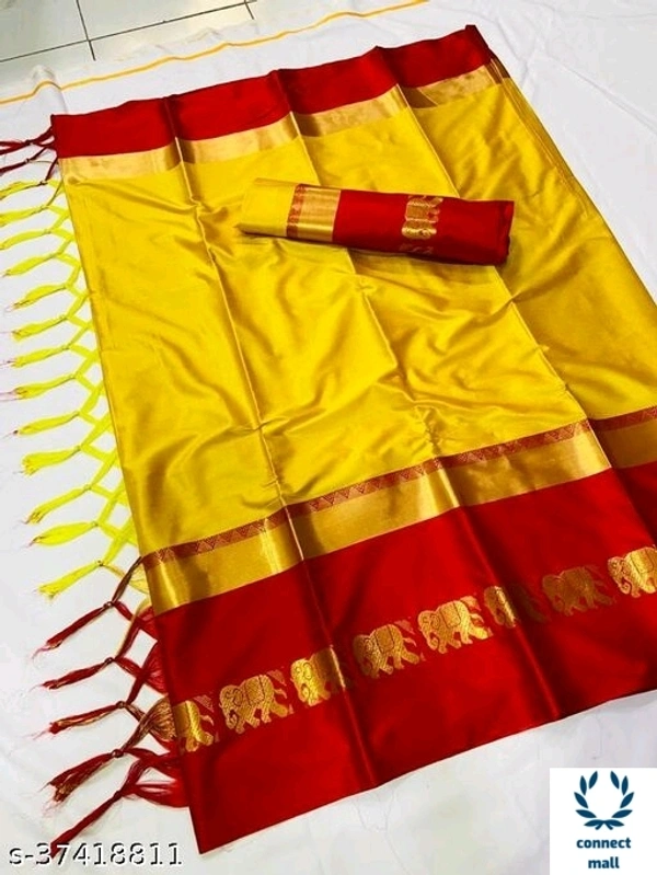 Graceful Silk Sarees  - Cream & Maroon, Silk, Pattern Wooven, Saree length size5.5, Blouse Length Size 0.5 m