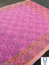 Latest Bollywood Collection Cotton Blend sarees - Sea Green, Cotton Blend, 2, length 5.5 m, Blouse  0.5 m