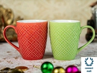 Fancy Cup - Multicolor , Ceramic, 4