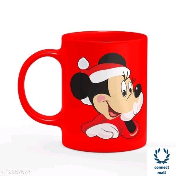 Mickey  printed Kid's Coffee  1 mug 300ml - Red, Ceramic, 1 pièces in 1  pack, 300ml