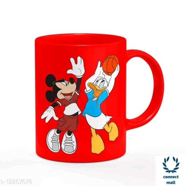 Mickey  printed Kid's Coffee  1 mug 300ml - Red, Ceramic, 1 pièces in 1  pack, 300ml