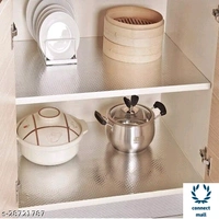 Kitchen Oil Proof Aluminum  wall Sticker Waterproof Anti mold 6o cm× 200 cm