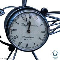 Antique Durable Aeroplane  Design Analog Wall Clock for Home Decor , Office Decor & Gift
