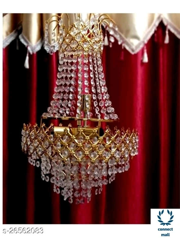 Graceful  Chanderi  Assemble Decorative  light for living  & Party Hall