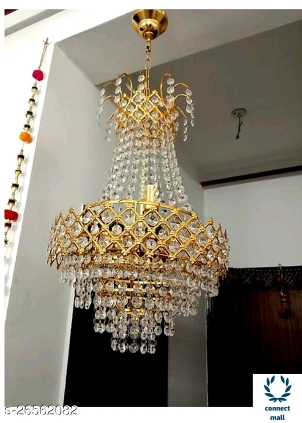 Graceful  Chanderi  Assemble Decorative  light for living  & Party Hall