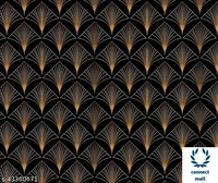 Waterproof nontoxic Wall Decor Easy installation wall paper for Home - Black