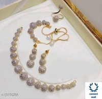 Elite Charming Women Necklaces & Chains Chain - Silver, 3 Pièces of 1 set