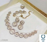 Elite Charming Women Necklaces & Chains Chain - Silver, 3 Pièces of 1 set