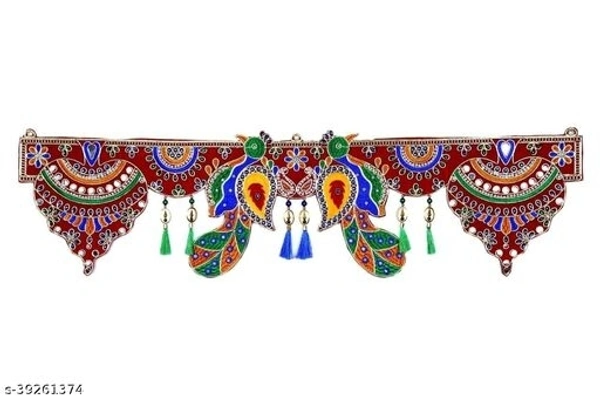 Toran Bandanwal Vandanamalikas for Home Door Latest Diwali Festival Fancy Traditional Toranam Mandir Temple Decoration Item - Pack of 1