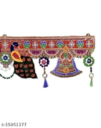 36 inch Toran Bandanwal Vandanamalikas for Home Door Latest Diwali Festival Fancy Traditional Toranam Mandir Temple Decoration Item. - Pack of 1