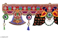 36 inch Toran Bandanwal Vandanamalikas for Home Door Latest Diwali Festival Fancy Traditional Toranam Mandir Temple Decoration Item. - Pack of 1