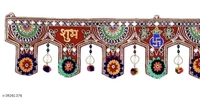 Toran Bandanwal Vandanamalikas for Home Door Latest Diwali Festival Fancy Traditional Toranam Mandir Temple Decoration Item. - Pack of 1