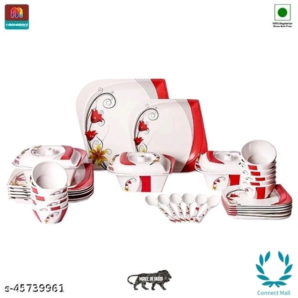 Melamine Dinnerset Set Of 32 Pieces 