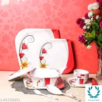 Melamine Dinnerset Set Of 32 Pieces 