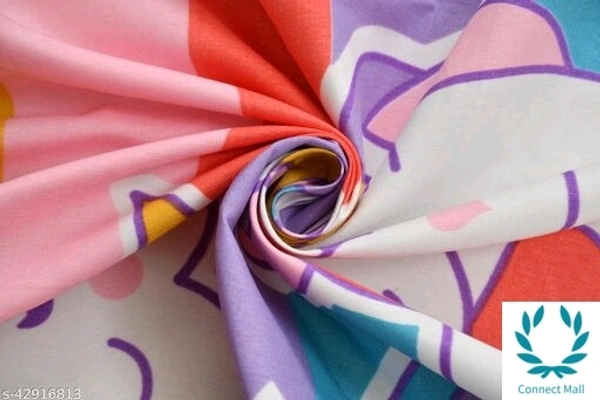 Single Bedsheet With Single Pillow Cover 90 X 60inch - Single