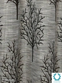 Window Curtain 5 Feet - Set Of 2 Pc - 5 Feet