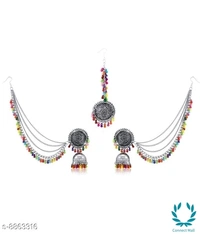 Beautiful Women's Earrings & Studs Base  - Black Pearl 