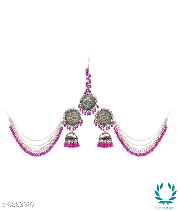 Beautiful Women's Earrings & Studs Base  - Violet Pearl