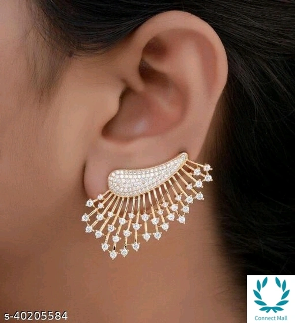 AD Stud Fancy Earring