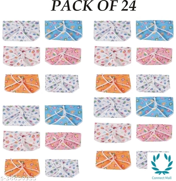 Soft KIDS Nappies /Langot /Resuable/Washable /Diaper  - Pack of 24 Qty