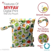 Multi Purpose Diaper Bag Combo of 3 - Pattern 1