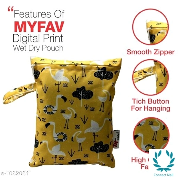 Multi Purpose Diaper Bag Combo of 3 - Pattern 2