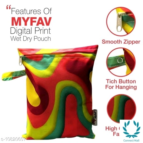 Multi Purpose Diaper Bag Combo of 3 - Pattern  3