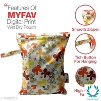 Multi Purpose Diaper Bag Combo of 3 - Pattern 4