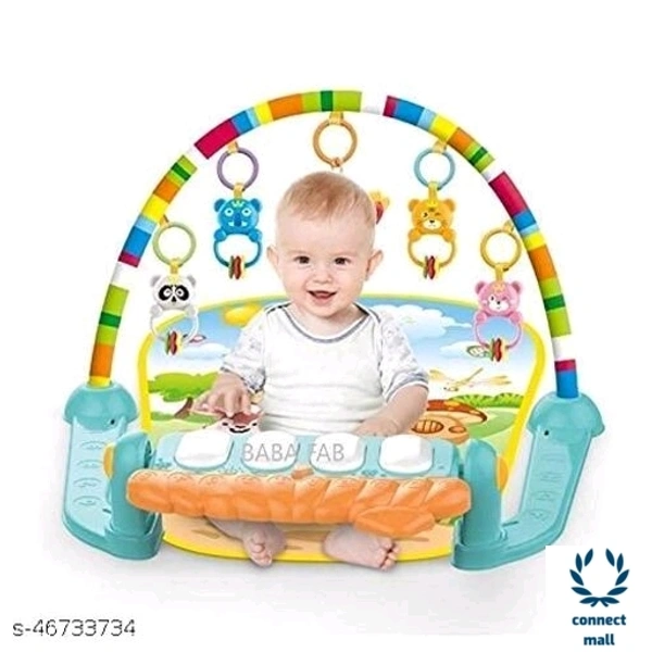 Eyesign 2 in 1 Baby Piano Gym Mat Rack Infant Music Rattle Toy - 1 piece