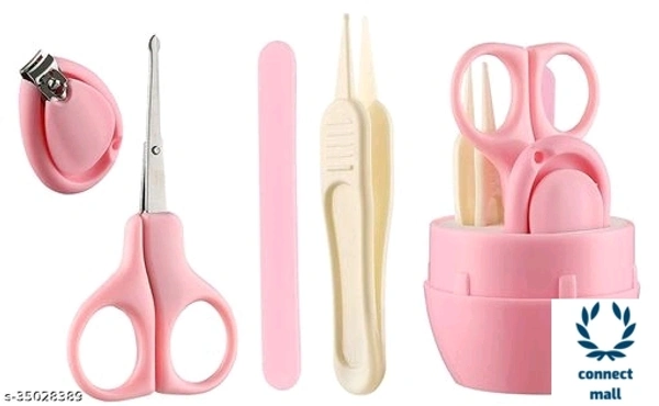 Baby Nail Cutter Scissor with Storage Box  Baby Health care - 5 item in 1 set 