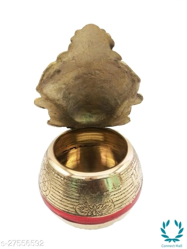 Brass Pooja Kalash / Pooja Lota Lakshmi Mukha - Brass