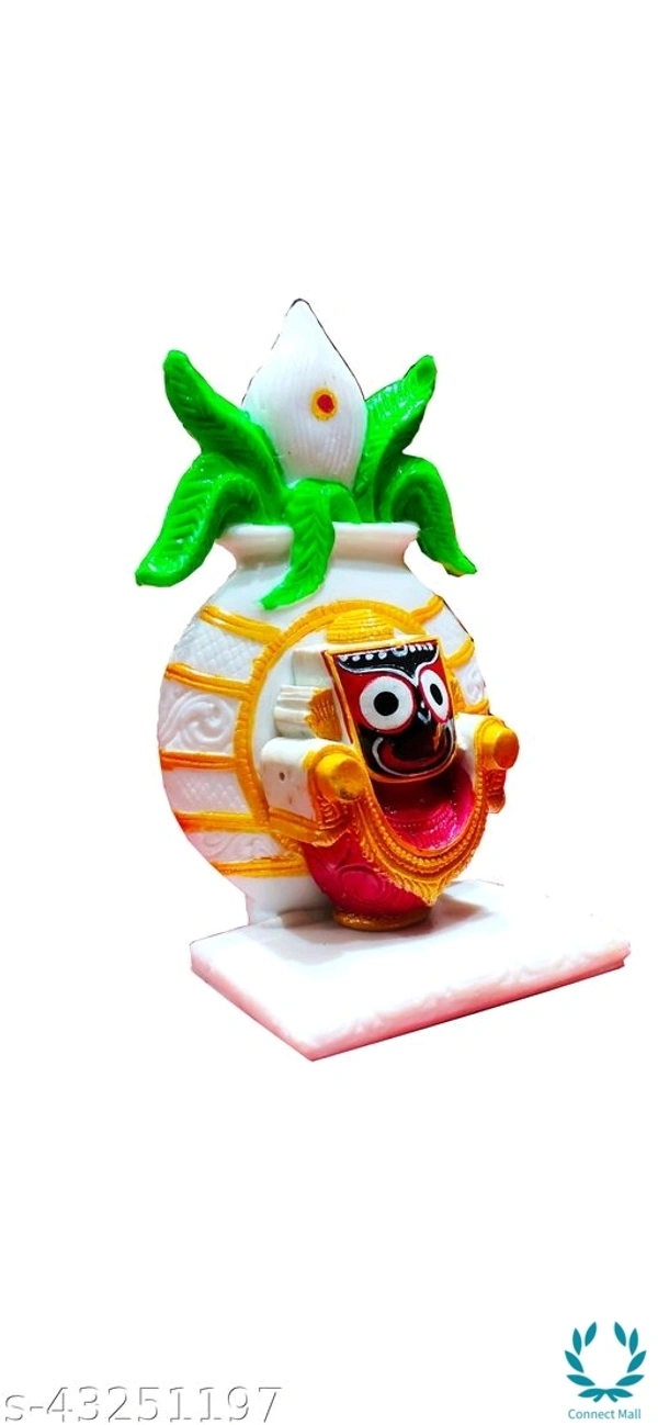 Marble Lord Jaganath Kalash - Marble