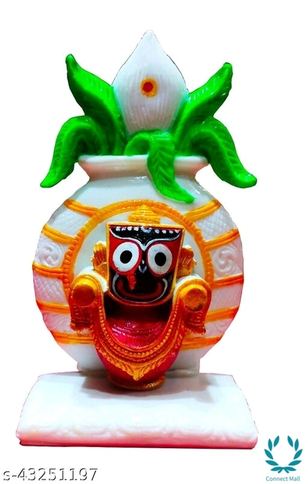 Marble Lord Jaganath Kalash - Marble