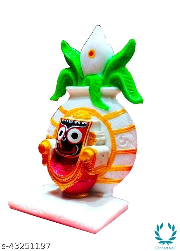 Marble Lord Jaganath Kalash - Marble