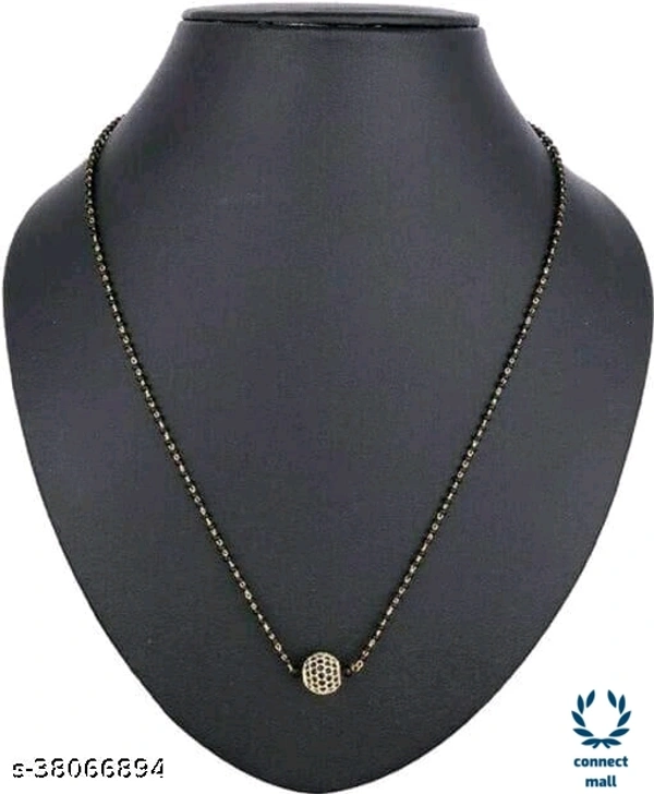 *DIVA GRACEFUL Gold Plated Single Stand Fancy Mangalsutra Combo  offer - 4 pieces