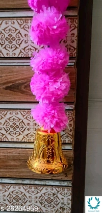Artificial Flower Toran 3.5 Feet  - PINK