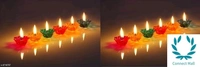 Reflection Diya  - 6 Pcs