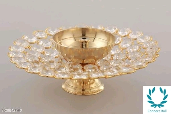 Designer Brass Diya 