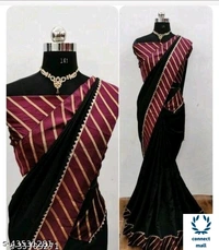 ABHISARIKA  Silk Jacquard Saree   - Marroon, Silk, 3