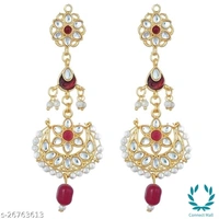 Rajasthani Tediyaa Royal Set Of  Adjustable CHOKER Necklace Made From Pearl Kundan And Moti - Adjustable, Gold plated, Choker, Multipack of 1