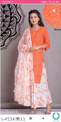 KASHIVSuperior Pink Straight  Rayon Kurti  Plazoo With Dupatta Set - Red, Rayon, pack of 1, L, Palazoo