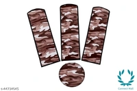 Waterproof & Dustproof Three Blade Fan Cover With 1 Motor Cover  - Brown