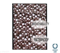 New Fashion  Brown Check Printed Washing Machine Cover For IFB(Front Loading) 8.5 kg - Brown, (Length ×Breadth×Height)68cm × 68cm×90 cm 