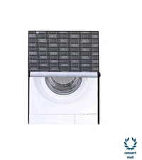 New Fashion  Brown Check Printed Washing Machine Cover For IFB(Front Loading) 8.5 kg - GRAY, 56cm×65cm×87cm