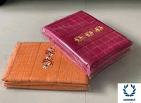 100% Comfy Cotton  Bath Towel Combo Set pack of 2  - Pink & Maroon